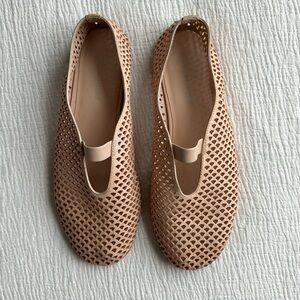 Stunz Perforated Mary Jane Flat